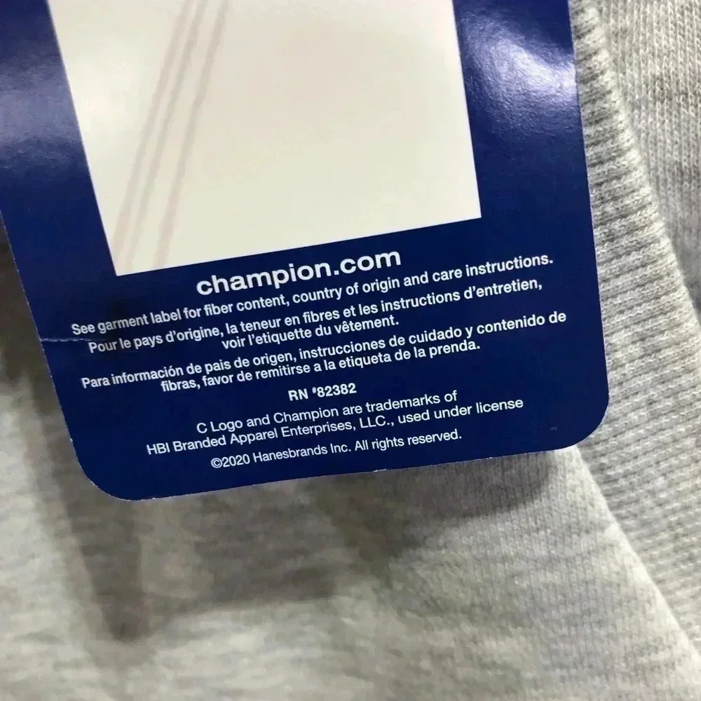 Champion Fleece Lined Joggers/sweatpants,hip pockets,drawcord elastic waist,logo
